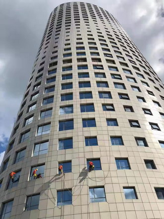 高空建築（zhù）外（wài）牆清洗